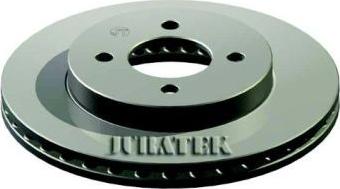 Juratek FOR116 - Тормозной диск autosila-amz.com