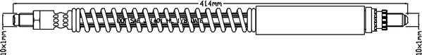 Juratek JBH1415 - Тормозной шланг autosila-amz.com