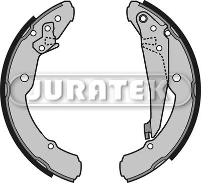 Juratek JBS1040 - Комплект тормозных колодок, барабанные autosila-amz.com