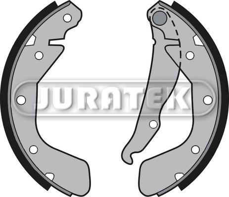 Juratek JBS1008 - Комплект тормозных колодок, барабанные autosila-amz.com