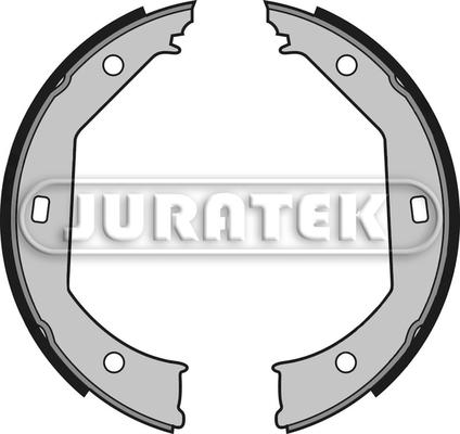 Juratek JBS1024 - Комплект тормозных колодок, барабанные autosila-amz.com
