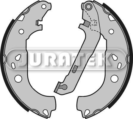 Juratek JBS1023 - Комплект тормозных колодок, барабанные autosila-amz.com