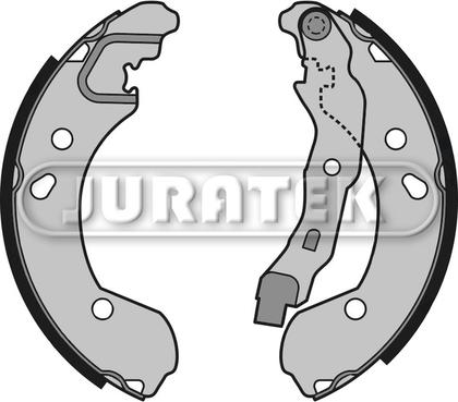 Juratek JBS1022 - Комплект тормозных колодок, барабанные autosila-amz.com