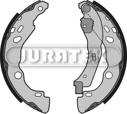 Juratek JBS1141 - Комплект тормозных колодок, барабанные autosila-amz.com