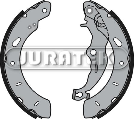 Juratek JBS1120 - Комплект тормозных колодок, барабанные autosila-amz.com