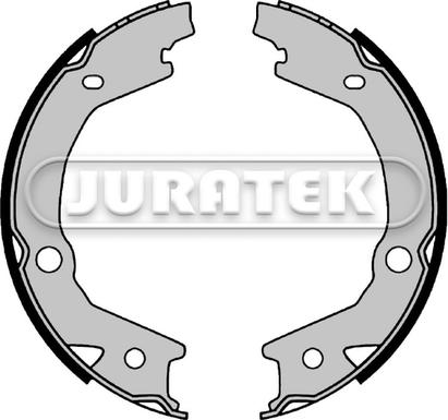 Juratek JBS1210 - Комплект тормозных колодок, барабанные autosila-amz.com