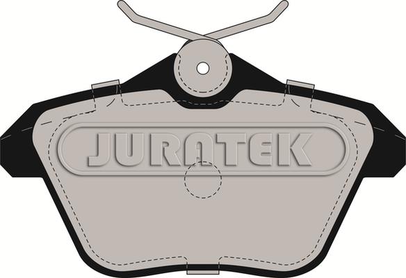 Juratek JCP995 - Тормозные колодки, дисковые, комплект autosila-amz.com