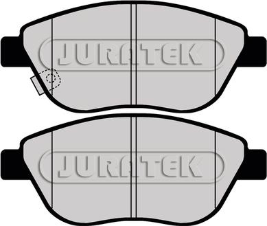 Juratek JCP4458 - Тормозные колодки, дисковые, комплект autosila-amz.com