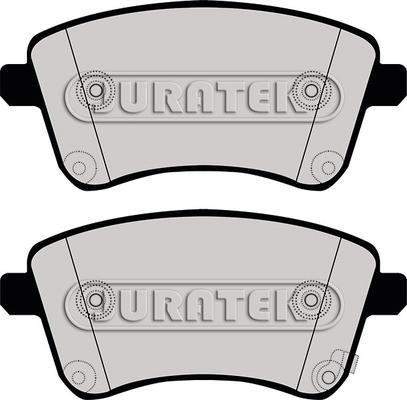 Juratek JCP4339 - Тормозные колодки, дисковые, комплект autosila-amz.com