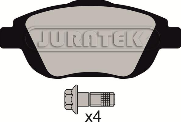 Juratek JCP4288 - Тормозные колодки, дисковые, комплект autosila-amz.com