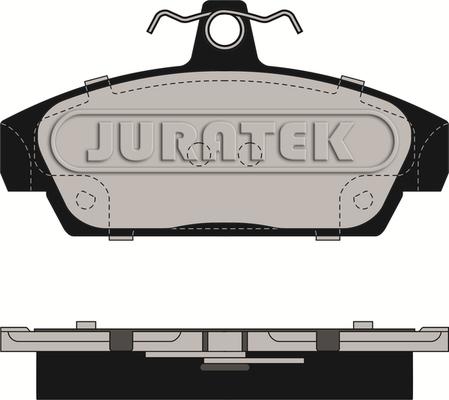 Juratek JCP603 - Тормозные колодки, дисковые, комплект autosila-amz.com