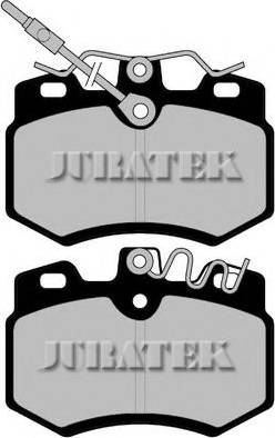Juratek JCP687 - Тормозные колодки, дисковые, комплект autosila-amz.com