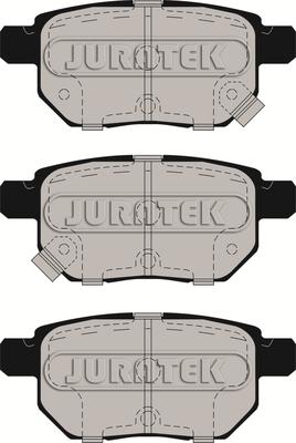 Juratek JCP044 - Тормозные колодки, дисковые, комплект autosila-amz.com