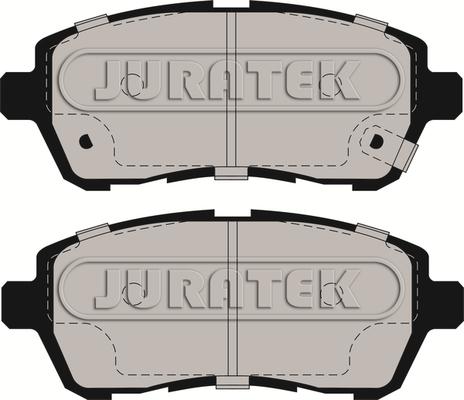 Juratek JCP025 - Тормозные колодки, дисковые, комплект autosila-amz.com