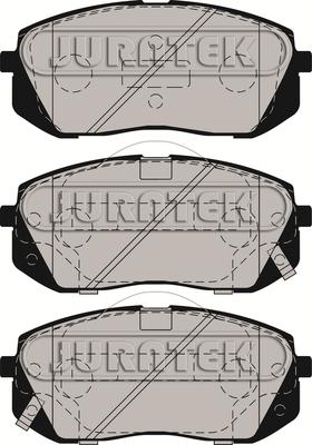 Juratek JCP028 - Тормозные колодки, дисковые, комплект autosila-amz.com