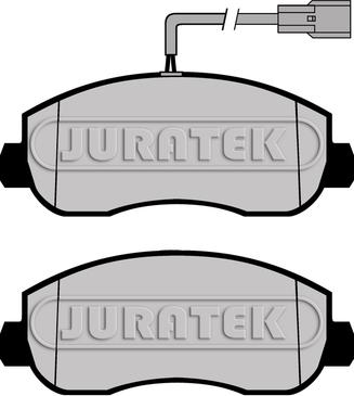 Juratek JCP073 - Тормозные колодки, дисковые, комплект autosila-amz.com