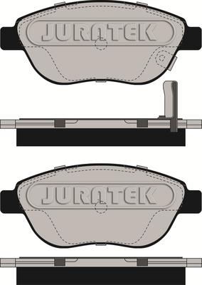 Juratek JCP193 - Тормозные колодки, дисковые, комплект autosila-amz.com