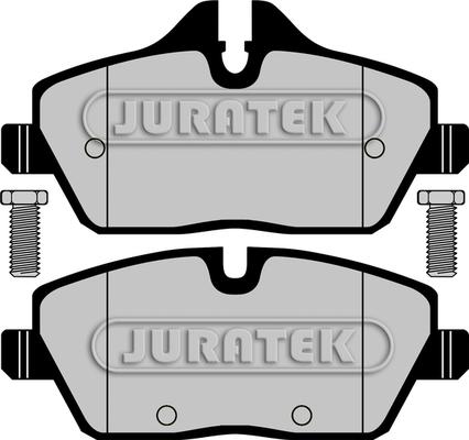 Juratek JCP1974 - Тормозные колодки, дисковые, комплект autosila-amz.com