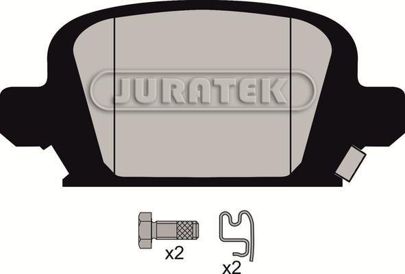 Juratek JCP1472 - Тормозные колодки, дисковые, комплект autosila-amz.com