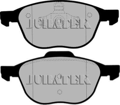 Juratek JCP1594 - Тормозные колодки, дисковые, комплект autosila-amz.com