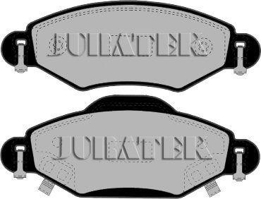 Juratek JCP1513 - Тормозные колодки, дисковые, комплект autosila-amz.com