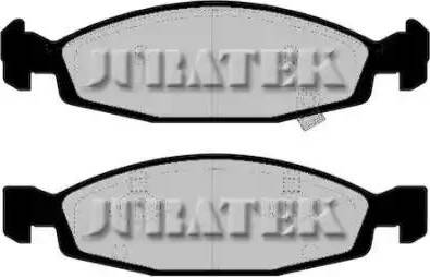 Juratek JCP1523 - Тормозные колодки, дисковые, комплект autosila-amz.com