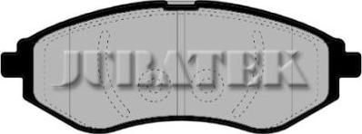 Juratek JCP1699 - Тормозные колодки, дисковые, комплект autosila-amz.com