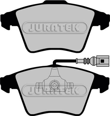 Juratek JCP1642 - Тормозные колодки, дисковые, комплект autosila-amz.com