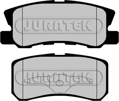 Juratek JCP1604 - Тормозные колодки, дисковые, комплект autosila-amz.com