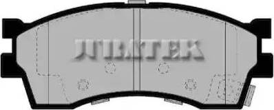 Juratek JCP1602 - Тормозные колодки, дисковые, комплект autosila-amz.com