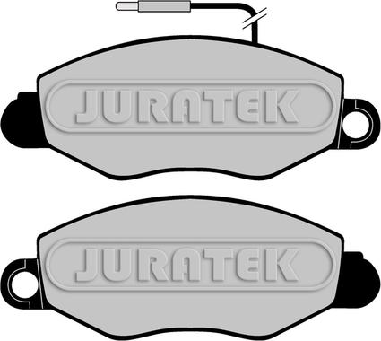 Juratek JCP1616 - Тормозные колодки, дисковые, комплект autosila-amz.com