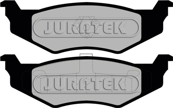 Juratek JCP1099 - Тормозные колодки, дисковые, комплект autosila-amz.com