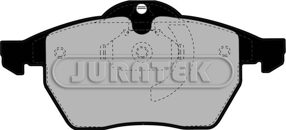 Juratek JCP1068 - Тормозные колодки, дисковые, комплект autosila-amz.com