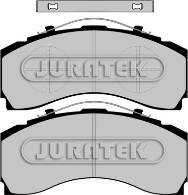 Juratek JCP1004 - Тормозные колодки, дисковые, комплект autosila-amz.com