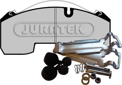 Juratek JCP1001K1 - Тормозные колодки, дисковые, комплект autosila-amz.com