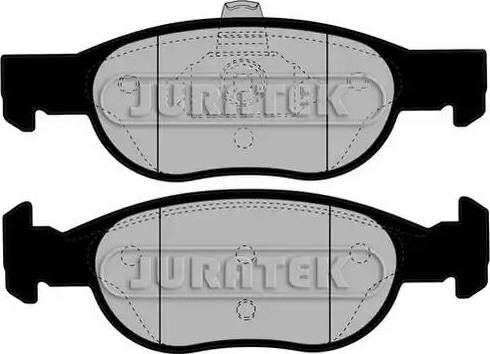 Juratek JCP1160 - Тормозные колодки, дисковые, комплект autosila-amz.com