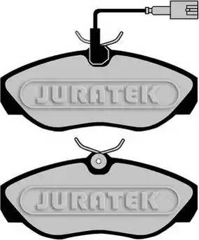 Juratek JCP1397 - Тормозные колодки, дисковые, комплект autosila-amz.com