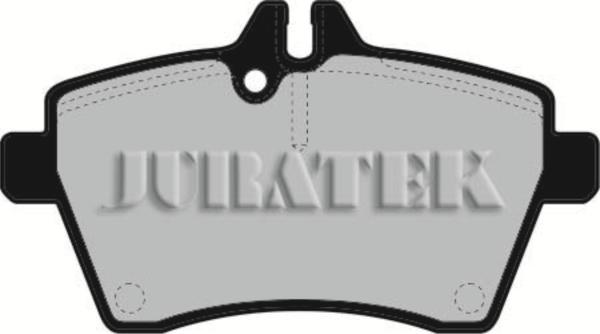 Juratek JCP1749 - Тормозные колодки, дисковые, комплект autosila-amz.com