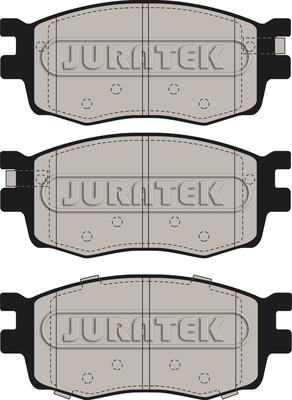 Juratek JCP174 - Тормозные колодки, дисковые, комплект autosila-amz.com