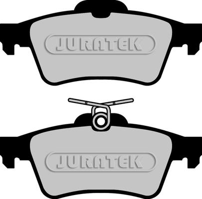 Juratek JCP1766 - Тормозные колодки, дисковые, комплект autosila-amz.com
