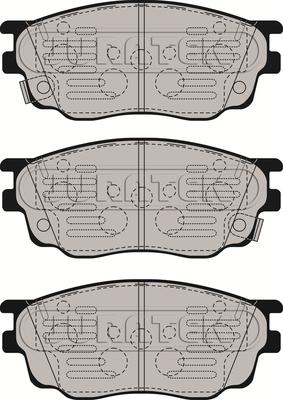 Juratek JCP1707 - Тормозные колодки, дисковые, комплект autosila-amz.com