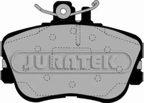 Juratek JCP854 - Тормозные колодки, дисковые, комплект autosila-amz.com