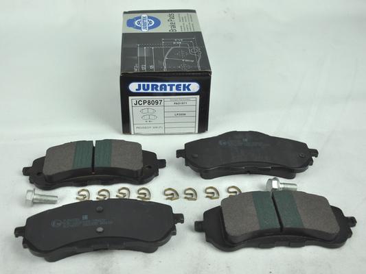 Juratek JCP8097 - Тормозные колодки, дисковые, комплект autosila-amz.com