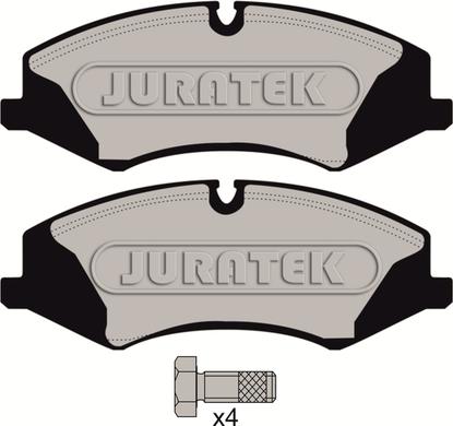 Juratek JCP8045 - Тормозные колодки, дисковые, комплект autosila-amz.com