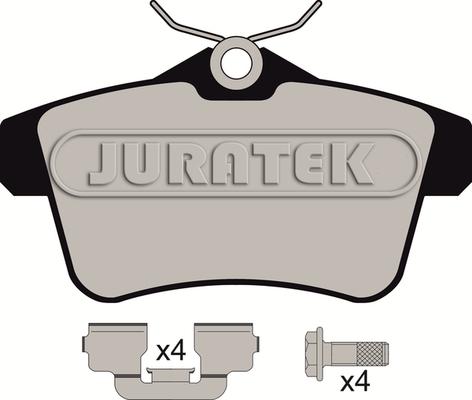 Juratek JCP8018 - Тормозные колодки, дисковые, комплект autosila-amz.com