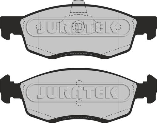 Juratek JCP8141 - Тормозные колодки, дисковые, комплект autosila-amz.com