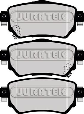 Juratek JCP8147 - Тормозные колодки, дисковые, комплект autosila-amz.com