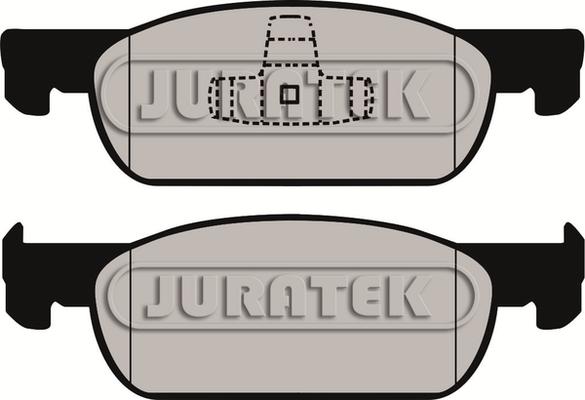 Juratek JCP8165 - Тормозные колодки, дисковые, комплект autosila-amz.com