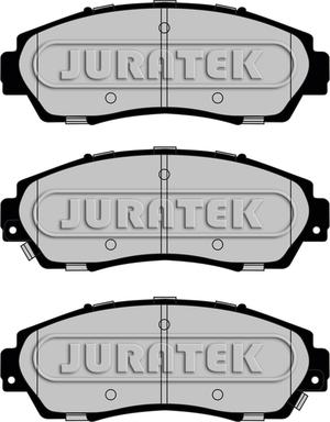 Juratek JCP8101 - Тормозные колодки, дисковые, комплект autosila-amz.com