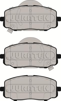 Juratek JCP8103 - Тормозные колодки, дисковые, комплект autosila-amz.com